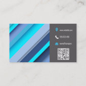 モダンデザイン 名刺 (裏面)