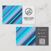 モダンデザイン 名刺 (正面/裏面)