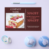 モダンデザートカップケーキパン チラシ (シングル)