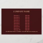 モダンデザートカップケーキパン チラシ (裏面)