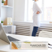 モダンデンタル デスクネームプレート