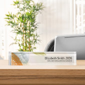 モダンデンタル デスクネームプレート