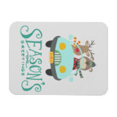 モダントナカイ&ベアホリデイ マグネット (横)