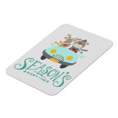 モダントナカイ&ベアホリデイ マグネット (左側)