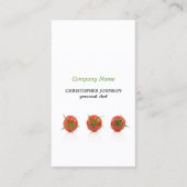 モダントマエレガントト写真パーソナルシェフ 名刺 (正面)