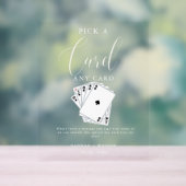 モダントランプ結婚ズゲストブックサイン アクリルサイン (ニュートラル)