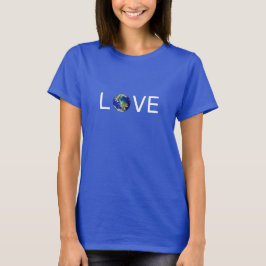 モダントレンディラブアースTシャツ Tシャツ