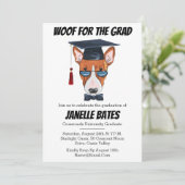 モダントレンディーおもしろい卒業式 招待状 (スタンド正面)