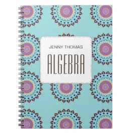 モダントレンディーかわいいシックカラフルパターンクラス ノートブック