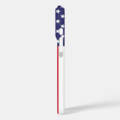モダントレンディーアメリカ国旗パーソナライズされたー Case-Mate iPhoneケース (裏面 / 左)