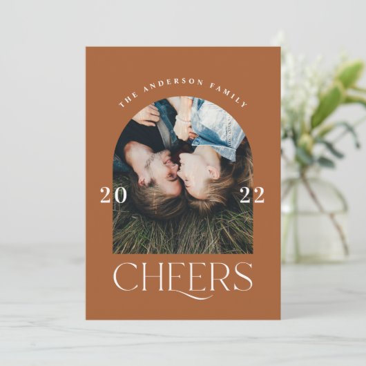 モダントレンディーエレガントタイポグラフィ錆 (スタンド正面)