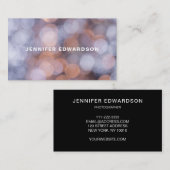 モダントレンディーエレガントミニマルプロフェッショナル 名刺 (正面/裏面)