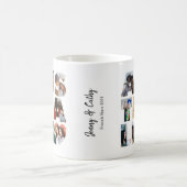 モダントレンディーオーストラリアハート10フォトコラージュ コーヒーマグカップ (中央)