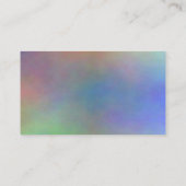 モダントレンディーカラフルゲストハウスバケーションレンタル 名刺 (裏面)