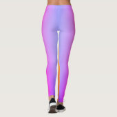 モダントレンディーカラフルピガーリーンク勾配スポーツ レギンス (裏面)