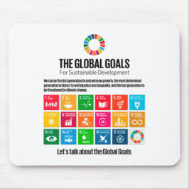 モダントレンディーサ感動的ステナビリティゴール マウスパッド
