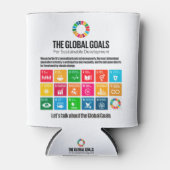 モダントレンディーサ感動的ステナビリティゴール 缶クーラー (正面)