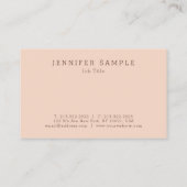 モダントレンディーシンプルデザインテンプレート 名刺 (裏面)