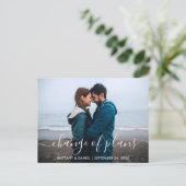 モダントレンディースクリプトの変更の写真 ポストカード (スタンド正面)