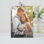 モダントレンディースクリプ結婚ト2の写真 サンキューカード (スタンド正面)