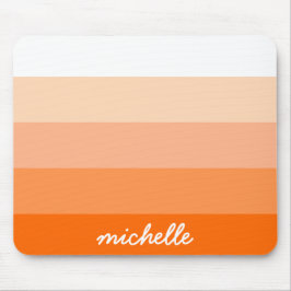 モダントレンディーストライプパーソナライズされた マウスパッド
