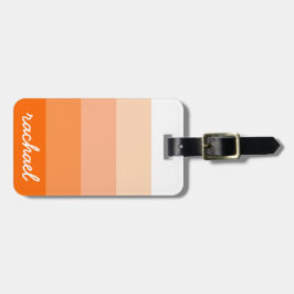 モダントレンディーストライプパーソナライズされた ラゲッジタグ