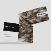 モダントレンディードエレガントグトレーナーペットトリマークール 名刺