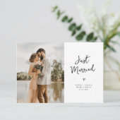 モダントレンディーハートス結婚クリプトの発表 サンキューカード (スタンド正面)