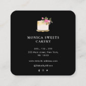 モダントレンディーパン屋 スクエア名刺 (裏面)