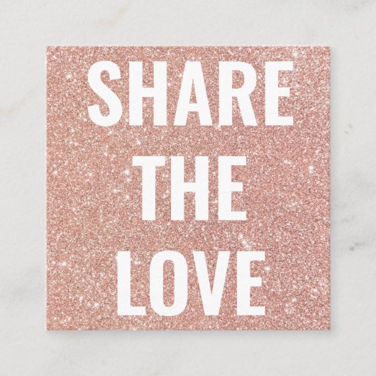 モダントレンディーピンクグリッター 紹介カード (正面)