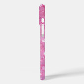 モダントレンディーピンクグリッター Case-Mate iPhoneケース (裏面 / 左)