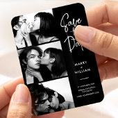 モダントレンディーフォトブースのスクリプト日付を保存 マグネット