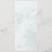 モダントレンディーブルーバラ結婚ズ メニュー (裏面)