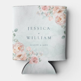 モダントレンディーブルーバラ結婚ズ 缶クーラー