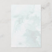 モダントレンディーブルーバラ結婚詳細 エンクロージャーカード (裏面)