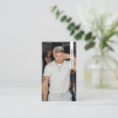 モダントレンディープロフェッショナル撮影 名刺 (スタンド正面)