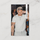 モダントレンディープロフェッショナル撮影 名刺 (正面)