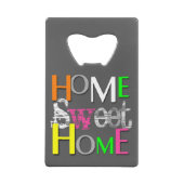 モダントレンディーホーカラフルムスイートホーム クレジットカード栓抜き (裏面)