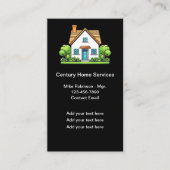 モダントレンディーホームサービス名刺 名刺 (正面)