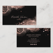 モダントレンディーメエレガントークアーティストブティック 名刺 (正面/裏面)