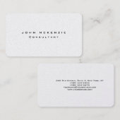 モダントレンディーユニーククリエイティブミニマルデザイン 名刺 (正面/裏面)