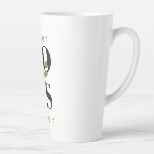 モダントレンディーラテマグのギフト最高のボス カフェラテマグ (右)