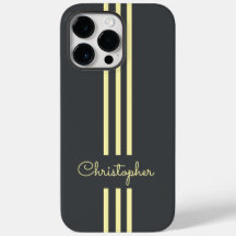 モダントレンディーレースストライプモノグラムの