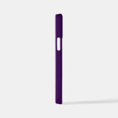 モダントレンディーレースストライプモノグラムの iPhoneケース (右側面)