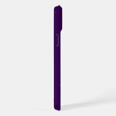 モダントレンディーレースストライプモノグラムの iPhoneケース (右側面)