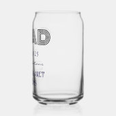 モダントレンディー個人大学院16oz ガラス缶 (左)