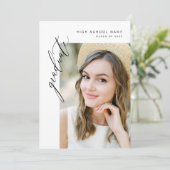 モダントレンディー写真卒業会 招待状 (スタンド正面)