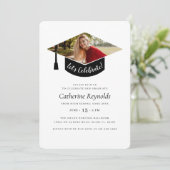 モダントレンディー写真卒業会 招待状 (スタンド正面)