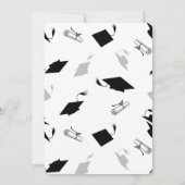 モダントレンディー写真卒業会 招待状 (裏面)