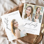 モダントレンディー写真卒業会 招待状